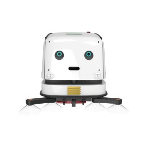 Robot Sapu Komersial Komersial Otomatis Penuh Robot Vacuum Sweeper Mobil Sunction Kuat 120Ah