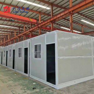 Prefabricated Flat Pack 20 FT Sandwich Panel Office Continens Construction House