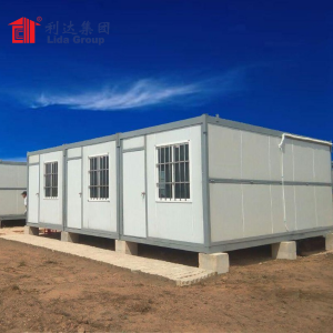 Luxuria Velox Installation 20FT Foldable Prefabricated Continens Domus Folding continens