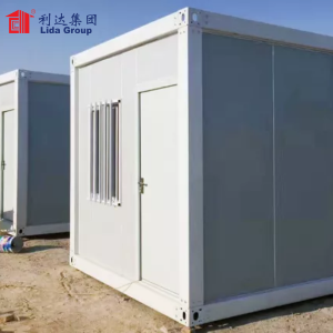 Prefabrizéierten ausklappbare Modular Mobile Container Office Prefab Container Movable Steel House