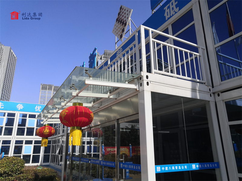 病院のためのプレハブの家の最も安い価格の中国の折り畳み式の移動式コンテナハウス