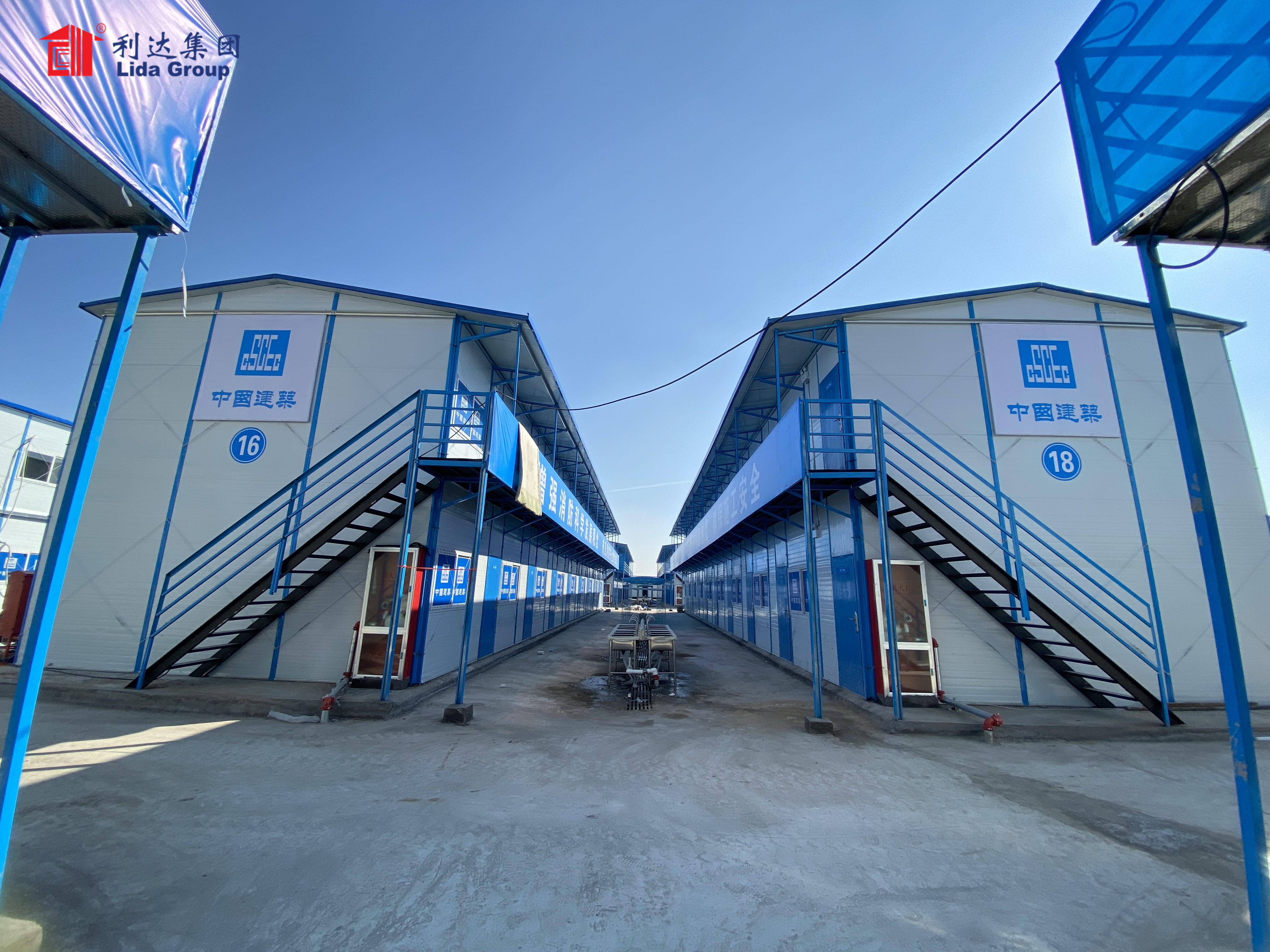 Factory Supply Prefabrizéiert Liicht Stol Struktur Workshop Warehouse Prefab Stol Struktur Gebaier