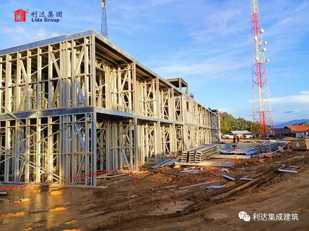 2022 ထောက်ပံ့ရေး Prefabricated Steel Structure Workshop Steel Warehouse Prefab အဆောက်အဦများ