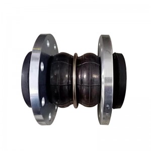 Factory Cheap Hot China Pn16 Carbon Steel Flange Double Sphere Rubber Expansion Joint Water Drainage