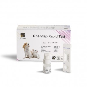 Lifecosm Canine Babesia gibsoni Ab Test Kit para uso veterinário