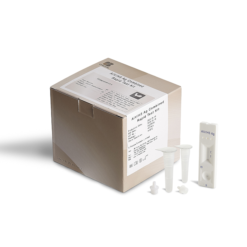 Lifecosm AIV/H5 Ag Combined Rapid Test Kit para sa veterinary diagnostic test