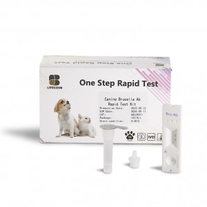 Test de diagnóstico veterinario Lifecosm Brucella Ab Test Kit