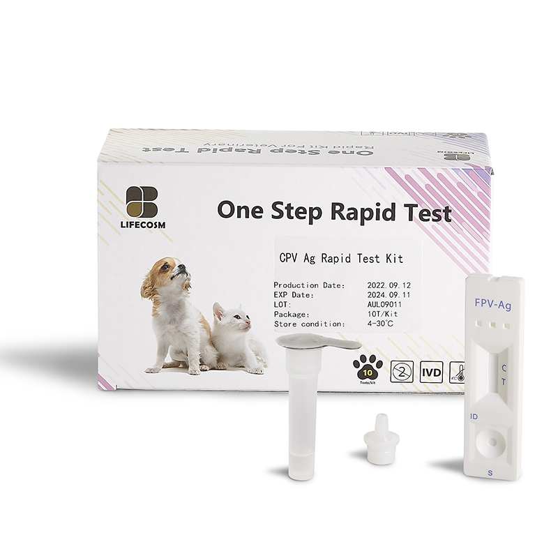 Zestaw szybkiego testu Lifecosm Canine Parvo Virus Ag Medycyna weterynaryjna
