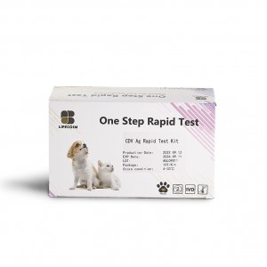Lifecosm Canine Distemper Virus Ag Test Kit mo te whakamatautau Pet