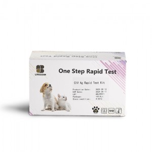 Lifecosm Canine influenza virus Ab test kit Kedokteran hewan