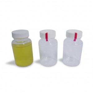 Frasco de amostragem estéril de 100 ml/frasco quantitativo para teste de água