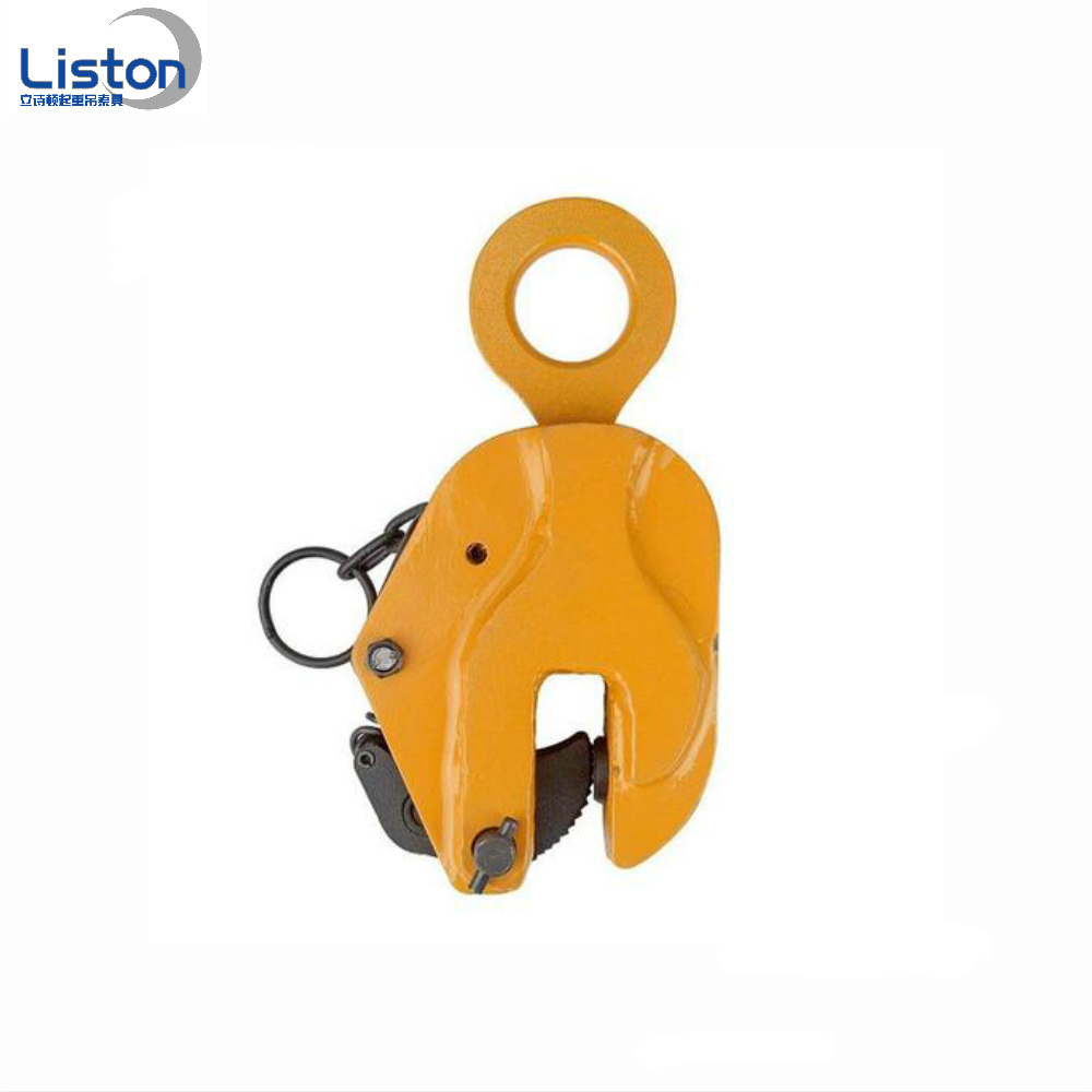 CDH 1ton 2ton Professional vertical spring plate lifting clamp horizontal pipe lifting clamp Featured Image