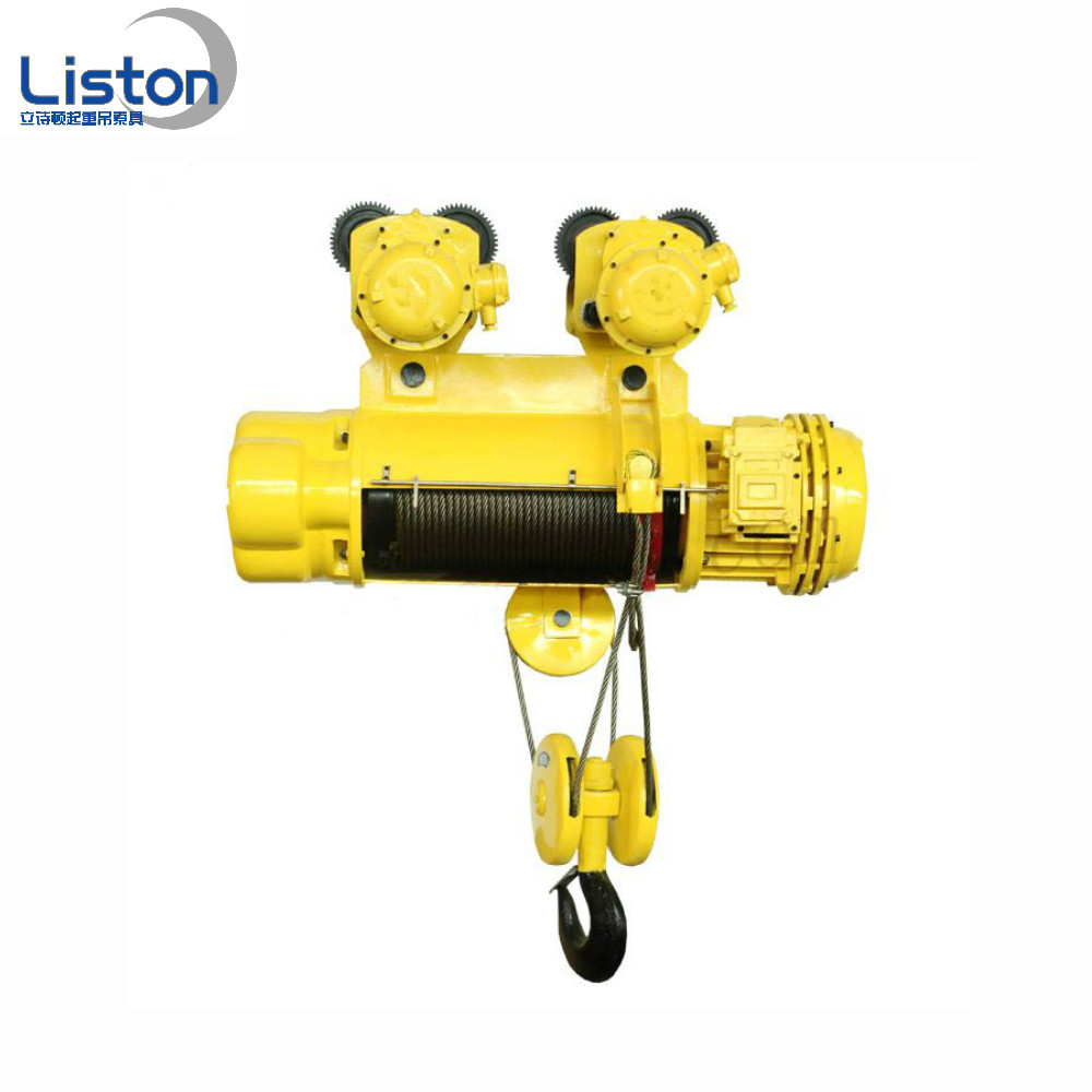 electric wire rope hoist low headroom