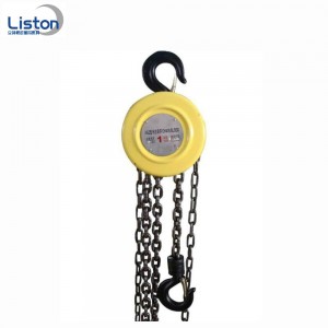 Jenis Bulat HSZ Manual Hoist Hand Chain Block Manual Chain Hoist