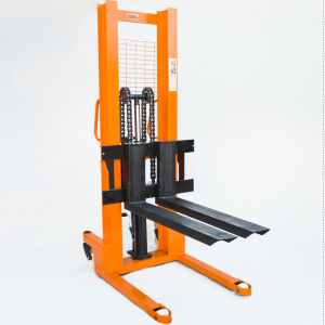 3000KG manual mini forklift stacker haydroliko stacker presyo hydraulic lifter