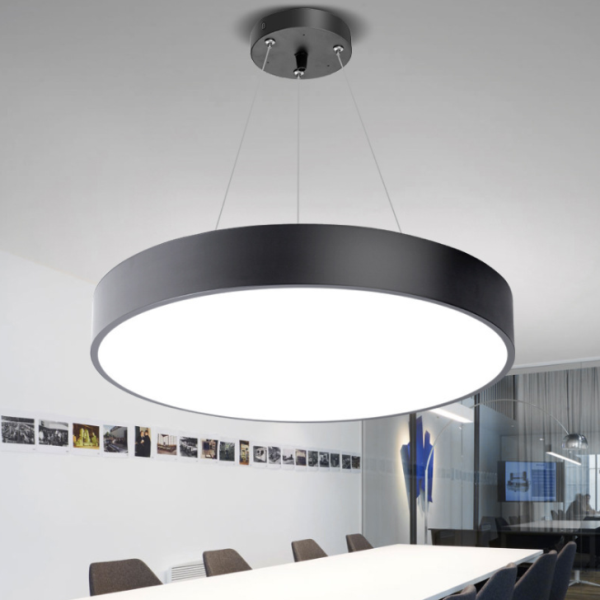 40W 48W 72W Solid Round LED Pendant Ceiling Panel Lamp