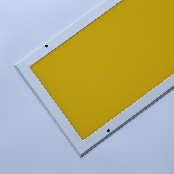lâmpada de painel do diodo emissor de luz do quarto desinfetado da luz amarela anti UV de 300x600mm