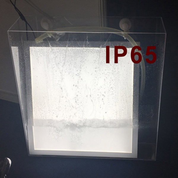 40W ඒකාබද්ධ IP65 ජල සහ දූවිලි ප්‍රතිරෝධ LED පැනල් ආලෝකය 60×60