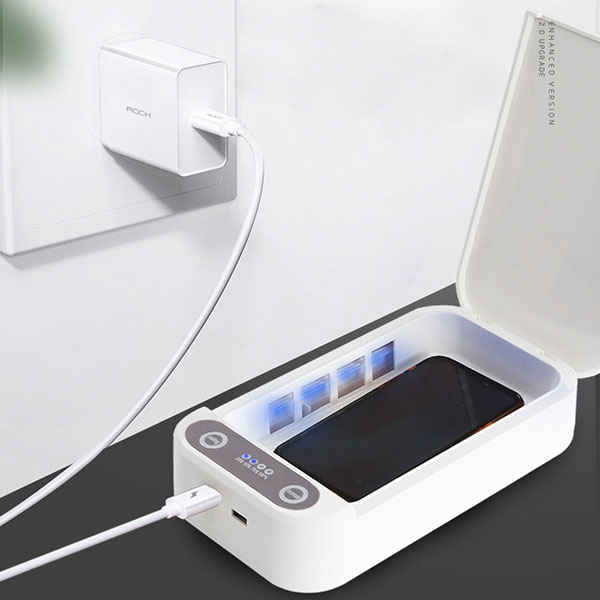 Cep Telefonu Mikropları Öldürücü Telefon UV Sterilizatör kutusu/makyaj araçları UV Işık Temizleyici