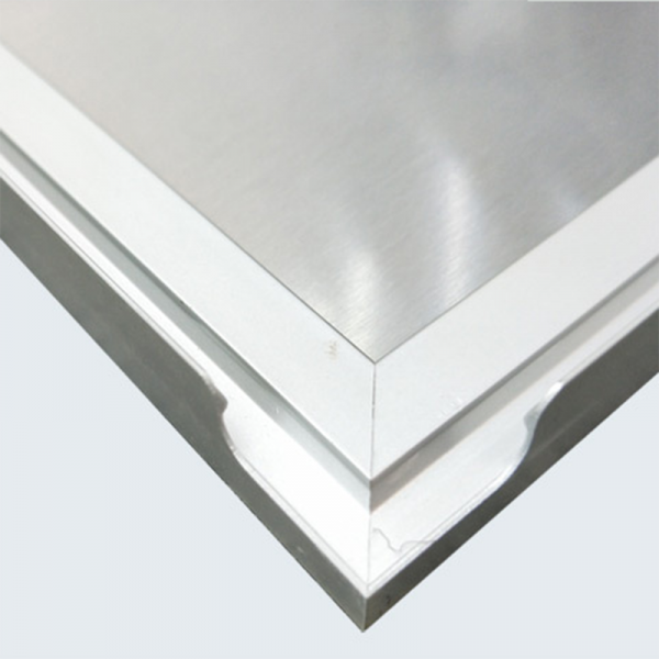 Alumínium fehér keret 12W keskeny keretű LED mennyezeti panel lámpa 100x1200mm