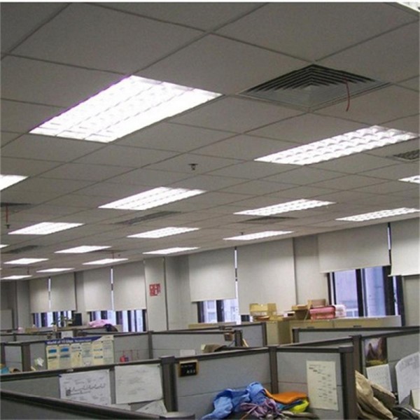 595×595 Anti-Glare UGR19 Recessed Office LED Lattice Panel Light