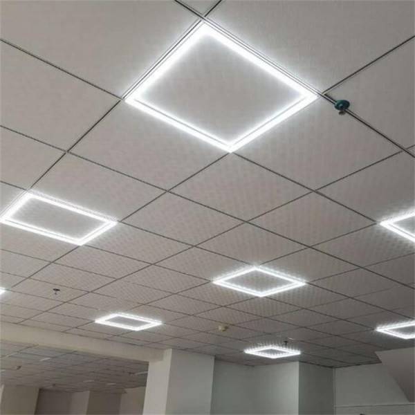 Drita e panelit të tavanit me kornizë LED me ngjyrë të bardhë 600×600