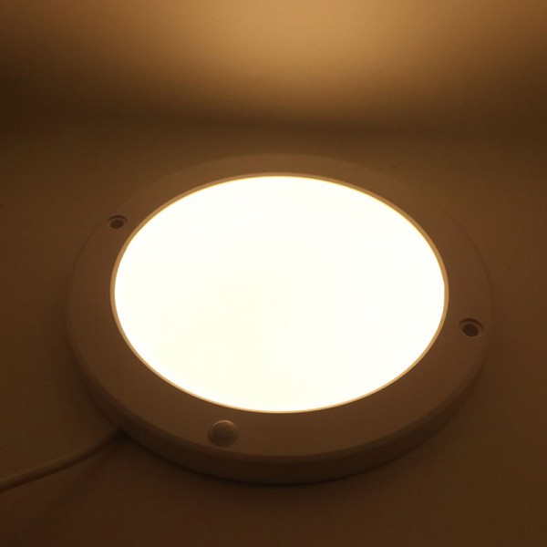 5-palčna 6 W energijsko varčna dnevna svetloba 4000K senzor PIR okrogla LED plošča