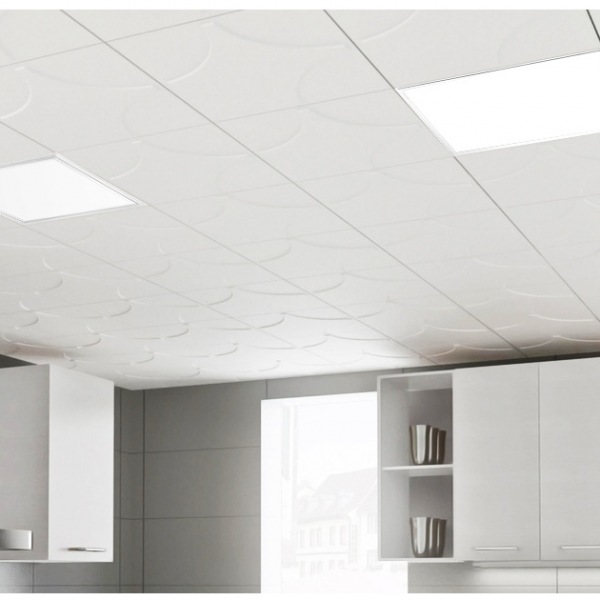 Panel de luz LED resistente al agua y al polvo IP65 integrado de 40W 60 × 60