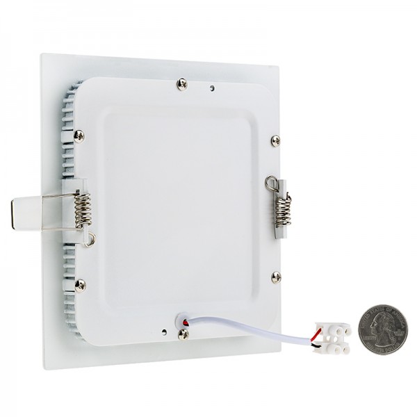 ແສງເຮືອນ 3W Recessed Square LED Flat Ceiling Panel Downlights