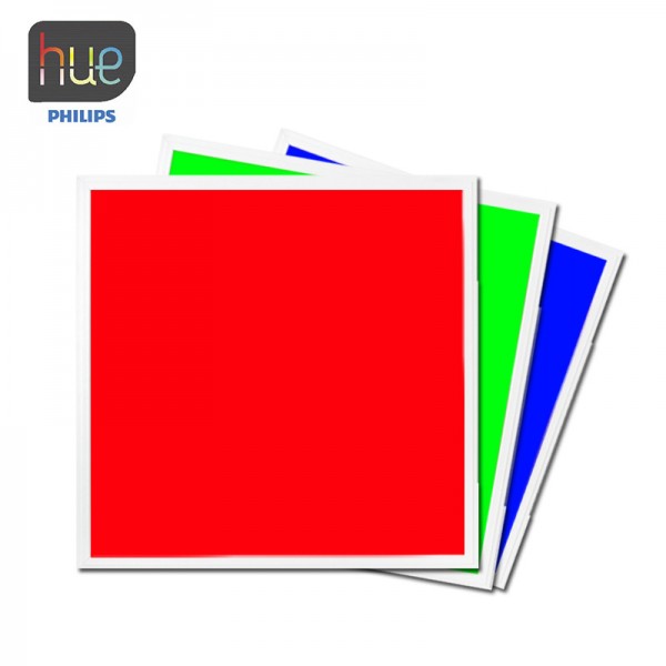 12V Philips Hue Google Home 60×60 cm Промена на бојата RGB LED Светло на панелот