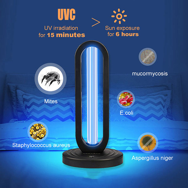 Chinese price germicidal lamp with ozone Virus Killer Lamp uv for Office Medical Home Store disinfection lamp uv sterilizer