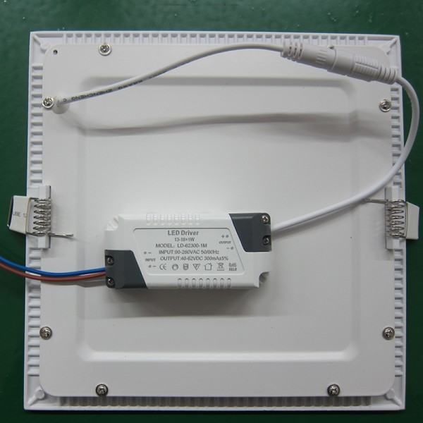 Pogranda Prezo 12W Mini Enigita LED Panelo Plafona Lumo 170×170