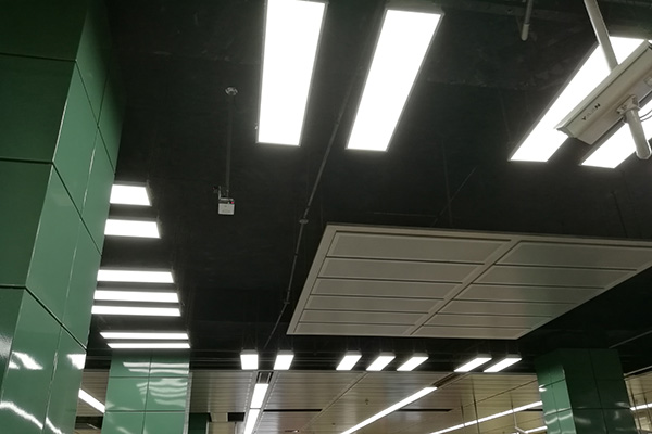 LED Panel Light in Guangzhou Line 5 Station