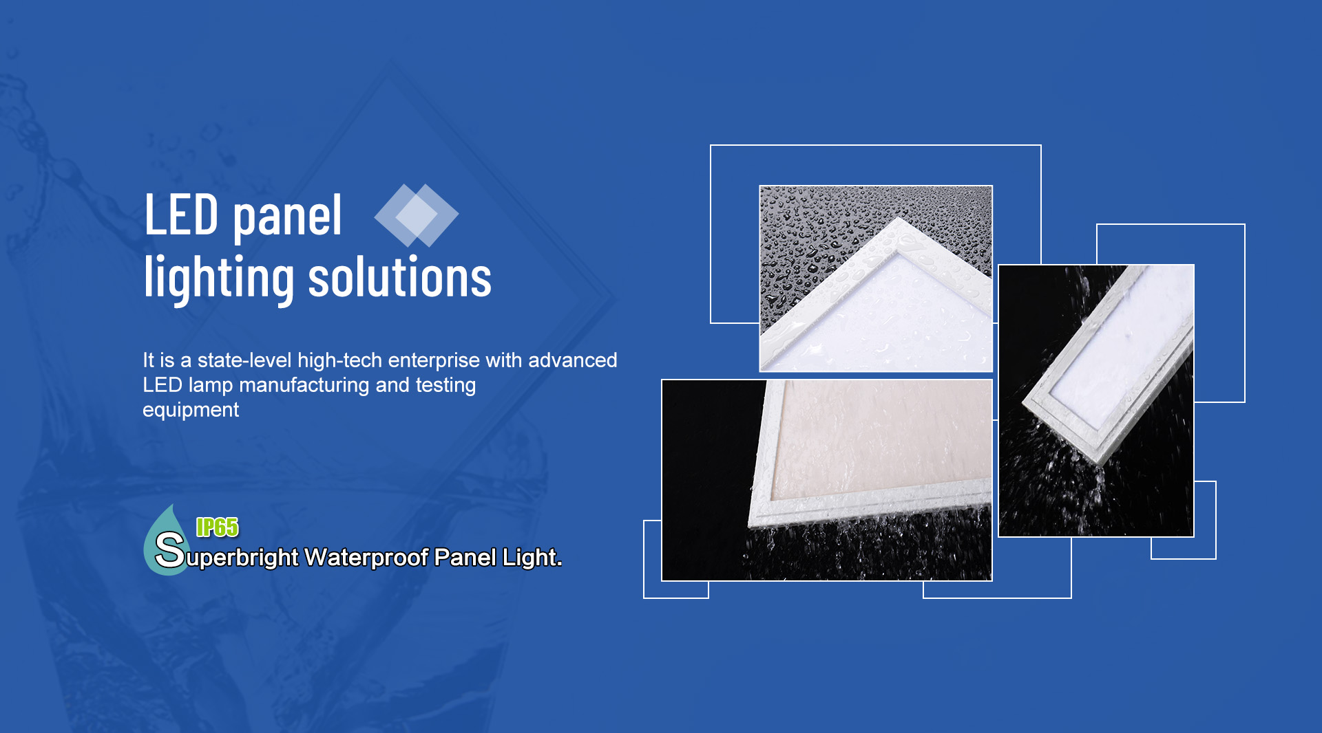 Waterproof LED Panel Light