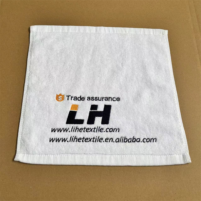 groothandel jou logo op die handdoek fabriek direkte verkoop