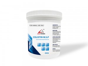 אבקה מסיסת קוליסטין סולפט 10%