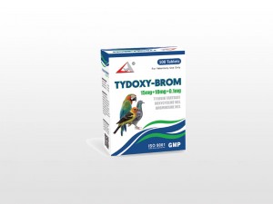 Tülosiintartraat Doksütsükliin HCL Bromheksiin HCL tablett 15 mg 10 mg 0,1 mg