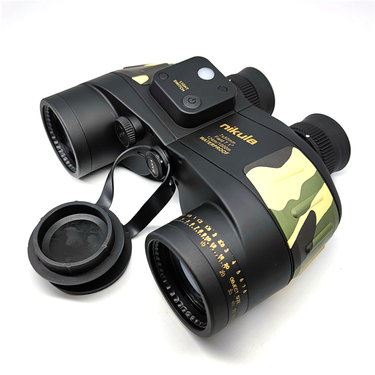 Camouflage Military Binocular Rangefinder Outlook Binoculars 7×50 Waterproof