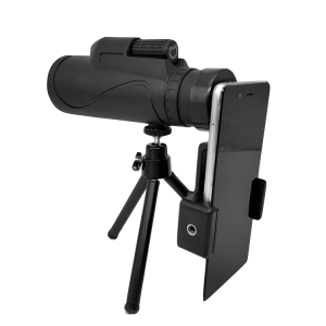 12×50 Handle Eyepiece Stars Scope High Definition Phone Monocular Telescope