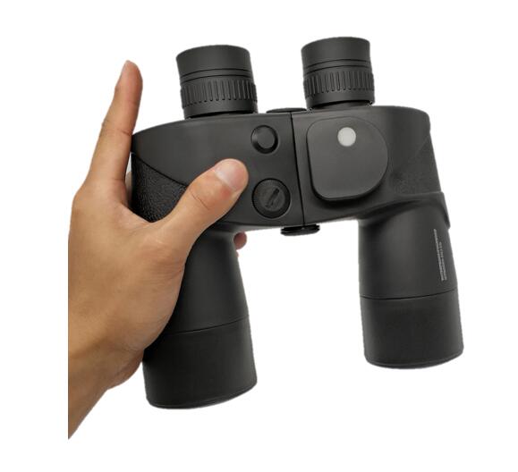 7×50 FMC Green Coated High Resolution Measuring Distance Telescope Binoculars  Professional Military Binoculars with Compass