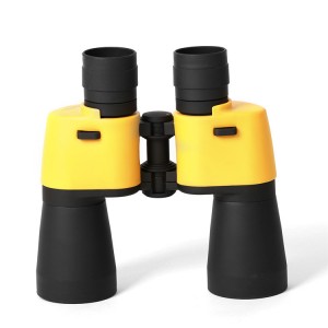 7×50 Porro Fixed Focus Binoculars Telescopio for Bird Watching