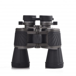 10×50 New Double Diopter Adjustment High Binoculars Telescope Magnification Good for Wearing Glasses