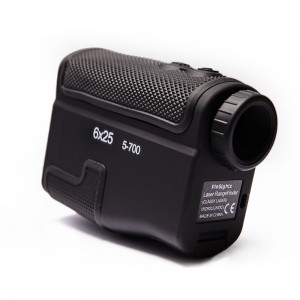 6×25 Laser Distance 5-1000 Meter Golf Rangefinder Laser Range Finder with Pinsensor Battery