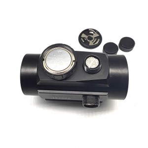 Tactical 1X40 black Reticle Red Green Dot Sight Riflescope and 1x Magnification for Rifles Long Guns Defense and Competition