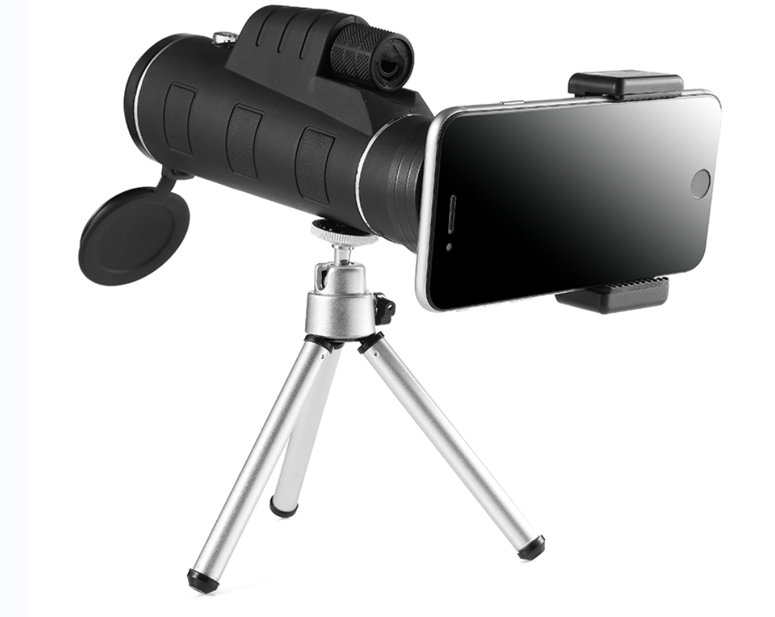 40×60 Monocular Telescope Grip Scope High Definition Wide View Monocular
