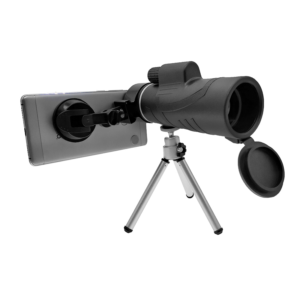 Stabilized Long Range 12×50 Monocular Telescope for Phone