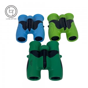 Outdoor Exploration Kit 8×21 dcf Rubber Binoculars for Kids High Resolution Real Optics for Hunting Bird Watching Outdoor Play