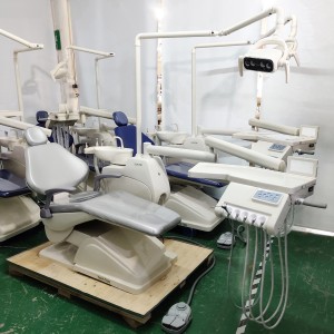 Built-In Electric Suction Durable PU Dental Chair Unit TAOS700