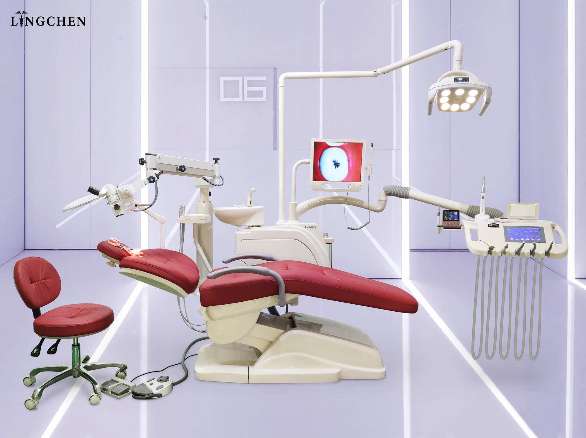 Harmonogram pielęgnacji fotela dentystycznego -Lingchen Dental
