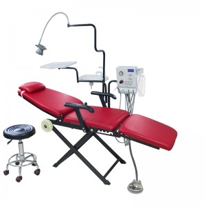 Multifunctional portable dental chair convenient for visiting patients